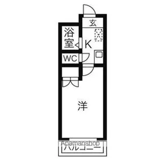 アベニュー諏訪【2階】の間取り
