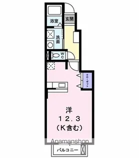 アンジュコリーヌ【1階】の間取り