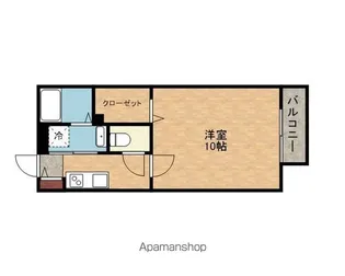 滋賀県近江八幡市中村町【アパート】の間取り