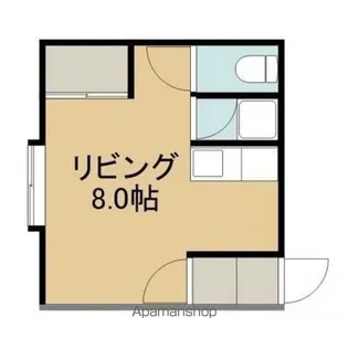 シャイン8【202号室】の間取り