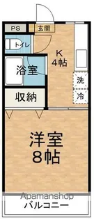 マンション中野【2階】の間取り