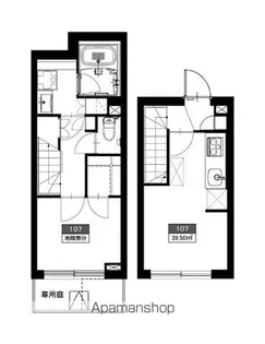ASTILE代々木公園(アスティーレ代々木公園)【1階】の間取り
