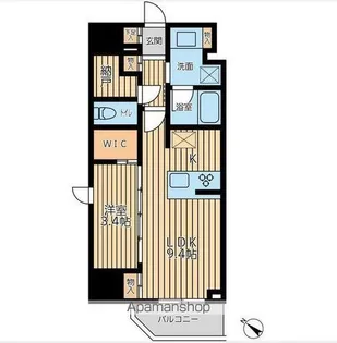 CITYLUXYOKOHAMA【2階】の間取り