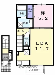 GRAPE・GARDEN【2階】の間取り