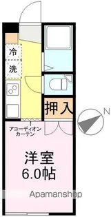 コンフォート弥生【1階】の間取り