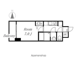 メイクス城西レジデンス【5階】の間取り