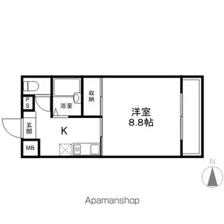 サンプローチ【1階】の間取り