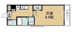 アスコット宮城野【2階】の間取り