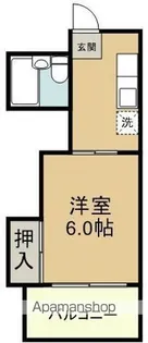アーバン蓮池【3階】の間取り