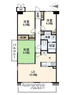 モアステージ戸塚【5階】の間取り