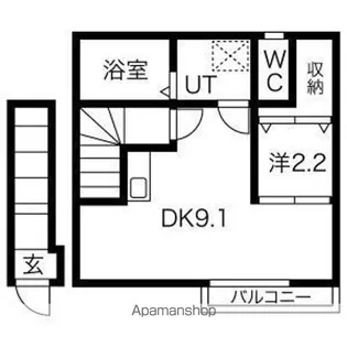 LEVARE(レヴァーレ)【2階】の間取り
