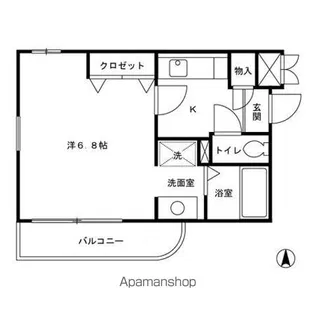 ハイ・ソアラ【1階】の間取り