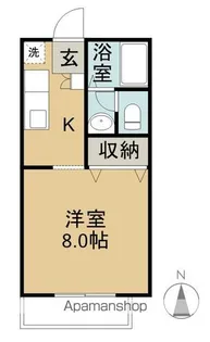 サンビレッジ・SANO【B101号室】の間取り