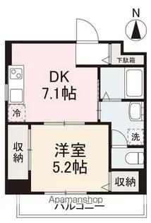 DEAR COURT【7階】の間取り