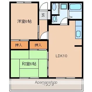 ペピータ【1階】の間取り