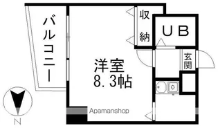 ナビシティ大須Ⅱ【504号室】の間取り