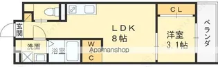 S−MOVE大阪鶴見【4階】の間取り