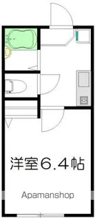 メゾンソレイユ【2階】の間取り