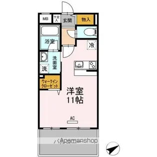 新宮ステーションビル【4階】の間取り