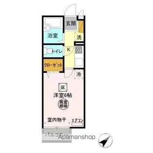 ベルデュール【1階】の間取り