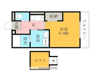 セジュールIMAI【2階】の間取り