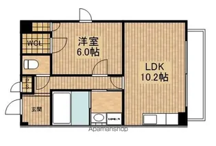 ローズガーデン【5階】の間取り