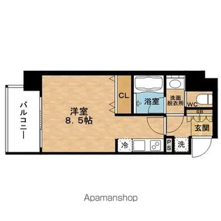 ファーストステージ福島パークサイド【5階】の間取り