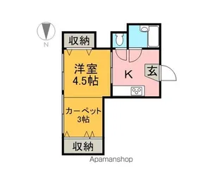 柴田ビル【4階】の間取り