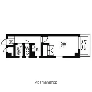 プレステージ高蔵公園【1階】の間取り