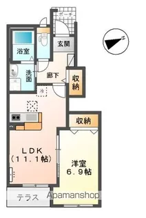 HAPPINESS【1階】の間取り