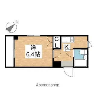 メゾンド・マスミー【2D号室】の間取り