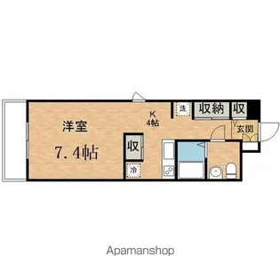 リココリーナ【5階】の間取り