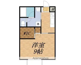 ハラダハイツⅠ【1階】の間取り