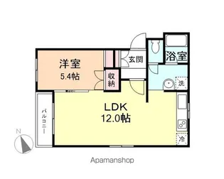 スカイパレス参番館【3階】の間取り