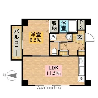 ショコラ【2階】の間取り