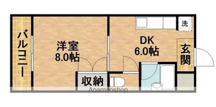マンションA&R【2階】の間取り