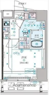 クレイシア練馬駅前【2階】の間取り
