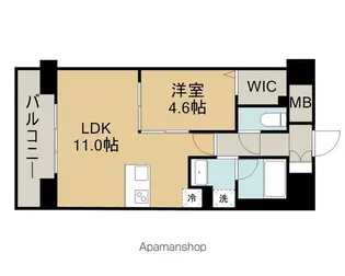 Naviglio Palazzo【9階】の間取り