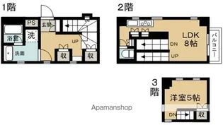 オーパス・ワン【4号室】の間取り
