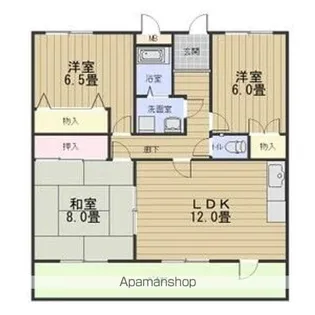 ファミーユ庄南【2階】の間取り