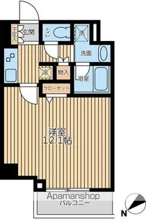 エマーレ行徳【3階】の間取り