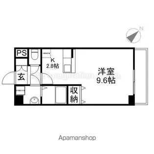 新風館【7階】の間取り