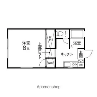 リッチ永和台【101号室】の間取り