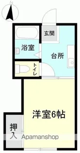 めぐみハイツ【102号室】の間取り