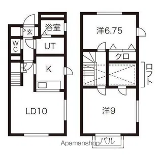 リジエールE【1階】の間取り