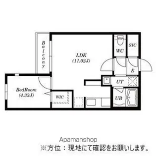 フェーラシュヴァル【3階】の間取り