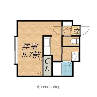 K’S STAGE ASAHIMACHI【5階】の間取り