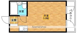 パレドゥブランシュ【305号室】の間取り