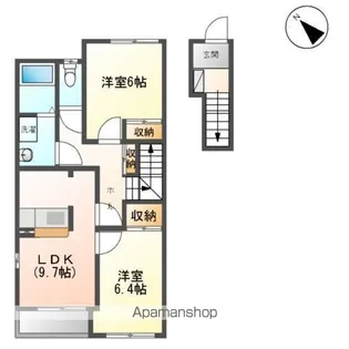 ソレイユ【2階】の間取り