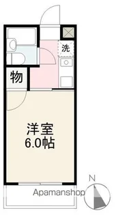 ハーモニースクエア瓦町【1階】の間取り